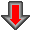 freccia gi&ugrave;